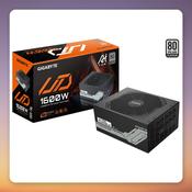 GigaByte UD1600PM PG5 AI TOP 1600W 80 PLUS Platinum ATX 3.1 Fully Modular PSU