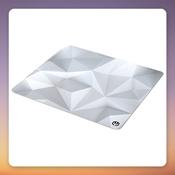 ENDORFY Crystal Onyx White L Gaming Mouse Pad, White/Grey, 450 x 400 mm image