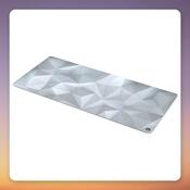 Endorfy Crystal Onyx White XL Gaming Mouse Pad, 900 x 400 mm, White/Grey image