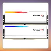 G.Skill Ripjaws M5 RGB 32 GB DDR5-6000 CL28 (2x16 GB) White Intel XMP image