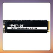Patriot P400 V4 2 TB M.2 2280 NVMe SSD, PCIe 4.0 x4, 6,200 MB/s image