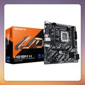 GigaByte H810M H Motherboard, LGA 1851, DDR5, Micro-ATX, Intel H810