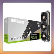 Zotac GeForce RTX 5070 Solid OC 12 GB GDDR7 Graphics Card, 3x DisplayPort 2.1b image