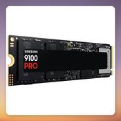 Samsung 9100 PRO 4 TB NVMe SSD, PCIe 5.0 x4, M.2 2280, 14,800 MB/s