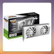 Inno3D GeForce RTX 5070 TWIN X2 OC 12 GB GDDR7 Graphics Card, White image