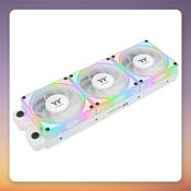 Thermaltake TOUGHFAN EX 140 ARGB Sync 140 mm Case Fan, White, 3-Pack image