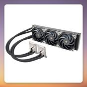SilverStone SST-XE360PDD 360 mm Dual-CPU AIO Liquid Cooler, Black/Silver image