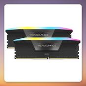 Corsair Vengeance RGB 32 GB DDR5-6000 CL38 (2x16 GB) Intel XMP image