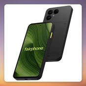 Fairphone 6 256 GB 5G Smartphone, 8 GB RAM, Horizon Black, Android 15 image