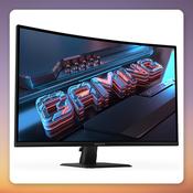 GigaByte GS32QCA 31.5" QHD 180Hz Curved VA Gaming Monitor, 1ms MPRT image