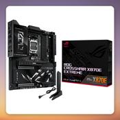 Asus ROG Crosshair X870E Extreme AM5 E-ATX Motherboard, DDR5, Wi-Fi 7, 10 GbE