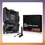 Asus ROG Crosshair X870E Apex AMD X870E AM5 ATX Motherboard, Wi-Fi 7, 5 Gb LAN