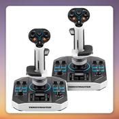 Thrustmaster Sol-R 2 HOSAS Space Sim Duo Flight Sticks, Black/White image