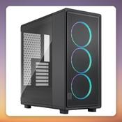 Fractal Design Epoch TG RGB ATX Mid Tower Case, Black, Tempered Glass