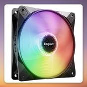 be quiet! Light Wings LX 120 mm PWM Reverse Blade ARGB Case Fan, Black image