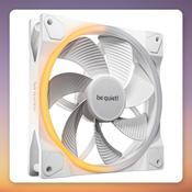be quiet! Light Wings 140 mm PWM Reverse ARGB Case Fan, White, Single Pack
