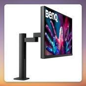 BenQ PD2705UA 27" 4K UHD IPS Designer Monitor, USB-C 65W PD, ErgoArm, Black image