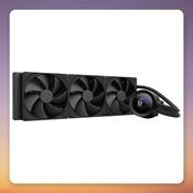 NZXT Kraken Plus 360 360 mm AIO Liquid Cooler with 1.54" LCD, Black