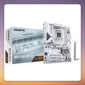 Gigabyte B850 Eagle WiFi7 ICE AM5 ATX Motherboard, DDR5, White