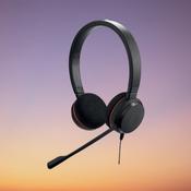 Jabra Evolve 20 USB-C and USB-A Stereo Headset image