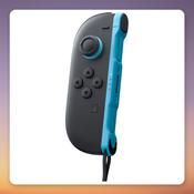 Nintendo Joy-Con 2 (L) Controller for Switch 2, Black/Light Blue image
