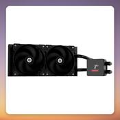 Enermax Liqmax IV 240 mm AIO Liquid CPU Cooler, Black, Digital Display image