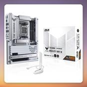Asus TUF Gaming B850-BTF WiFi W AM5 ATX Motherboard, White, DDR5, Wi-Fi 7