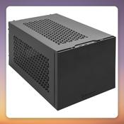 SilverStone SUGO 15 SST-SG15B Mini-ITX Cube Case, Black, 19 L