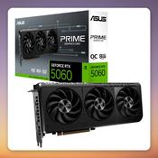 ASUS Prime GeForce RTX 5060 OC 8 GB GDDR7 Graphics Card, Triple Fan, 2.5-Slot image