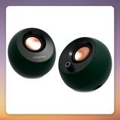 Creative Pebble Pro 2.0 PC Speakers, Black, Bluetooth 5.3, USB-C, RGB image