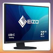 Eizo FlexScan EV2720S 27-Inch WQHD IPS Monitor, USB-C 70W, Black image