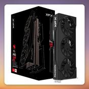 XFX Radeon RX 9060 XT Swift OC Triple Fan 16 GB GDDR6 Graphics Card, Black