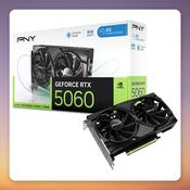 PNY GeForce RTX 5060 Dual Fan OC 8 GB GDDR7 Graphics Card