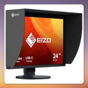 Eizo ColorEdge CG2400S 24.1" WUXGA IPS Colour Management Monitor, USB-C 70W, KVM