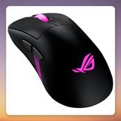 Asus ROG Keris II Origin Wireless Gaming Mouse, 42000 DPI, 65 g, Black image