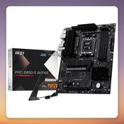MSI PRO B850-S WIFI6E ATX Motherboard, AMD B850, Socket AM5, DDR5, Wi-Fi 6E