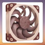 Noctua NF-A12x25 G2 LS-PWM 120 mm PWM Fan, Brown/Beige, 1100 RPM