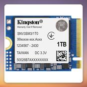 Kingston NV3 1 TB PCIe 4.0 NVMe M.2 2230 SSD, 6,000 MB/s image