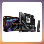 Gigabyte B840M AORUS ELITE WIFI6E AM5 Micro ATX Motherboard, DDR5, Wi-Fi 6E, 2.5GbE image