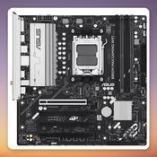 Asus B850M MAX GAMING WIFI AM5 mATX Motherboard, AMD B850, DDR5, Wi-Fi 6 image