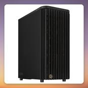 Asus ProArt PA401 Wood Edition ATX Mid Tower Case, Black/Ash Wood Front, 2x 160 mm Fans