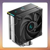 Deepcool AK400 DIGITAL SE 120 mm Single Tower CPU Cooler, Black, Digital Display image