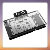 Alphacool Core RX 9070 XT TUF + Prime GPU Water Block, Transparent/Chrome, Incl. Backplate image
