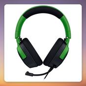 Razer Kraken V4 X Minecraft Edition Wired Gaming Headset, Black/Green