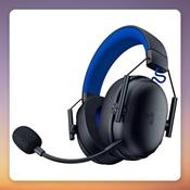 Razer BlackShark V3 X HyperSpeed for PlayStation Wireless Gaming Headset, Black/Blue