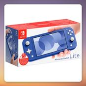 Nintendo Switch Lite Handheld Console, Blue, 32 GB (No Power Adapter)