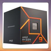 AMD Ryzen 9 7900 12-Core 24-Thread AM5 Processor, 5.4 GHz Boost, 65W TDP, Boxed (No Cooler) image