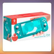 Nintendo Switch Lite Handheld Console, Turquoise, 32 GB, 5.5" Touchscreen (No Power Adapter)