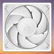 Arctic P12 Pro PST 120 mm PWM Fan, White, Single Pack