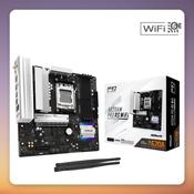 ASRock A620AM PRO RS WIFI AM5 Micro-ATX Motherboard, A620, DDR5, Wi-Fi 6E